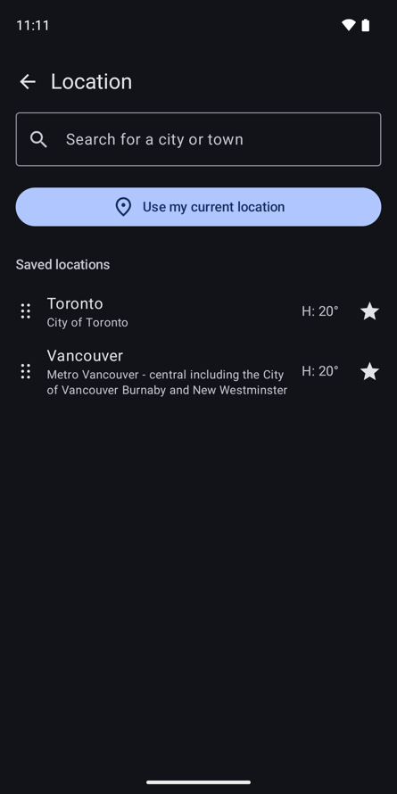 Android screenshot